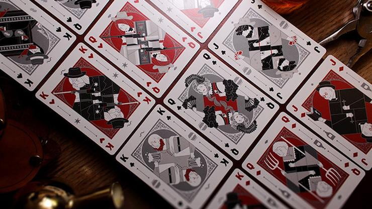Rattler Gorge Noir Playing Cards by Deckidea
