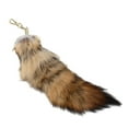 thumbnail image 4 of kusrkot Porte-Clés Queue 40cm Raton Laveur Manteau Queues Porte-Clés pour Cosplay Femmes Enfants, 4 of 9