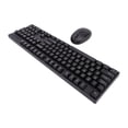 thumbnail image 1 of Wireless Keyboard and Mouse Combo, 2.4GHz 104 Keys Full Size Ergonomic Keyboard, Smart Power Saving, Anti Fading for Laptop, Computer, PC, 1 of 7