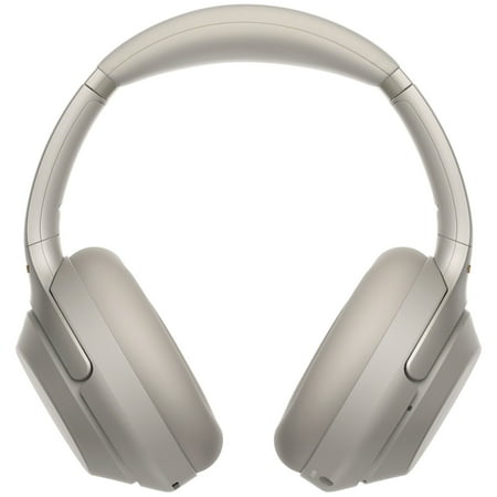 Sony - WH-1000XM3 Wireless Noise Cancelling Over-the-Ear Headphones with Google Assistant - Silver