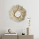 thumbnail image 5 of Corona de hierba pompass sintética, decoración bohemia para puerta, ventana, plantas Phragmites para colgar en la pared Beige, 5 of 8