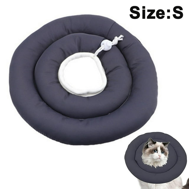 Collier de Récupération Confortable pour Animaux de Compagnie, Collier de Protection Souple et Réglable Résistant à l'Eau après la Chirurgie pour Chiens et Chats, Collier Sûr Anti-Morsure