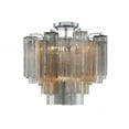 thumbnail image 5 of Crystorama Lighting - Addis - 4 Light Flush Mount In Geometric Style-13.75, 5 of 11