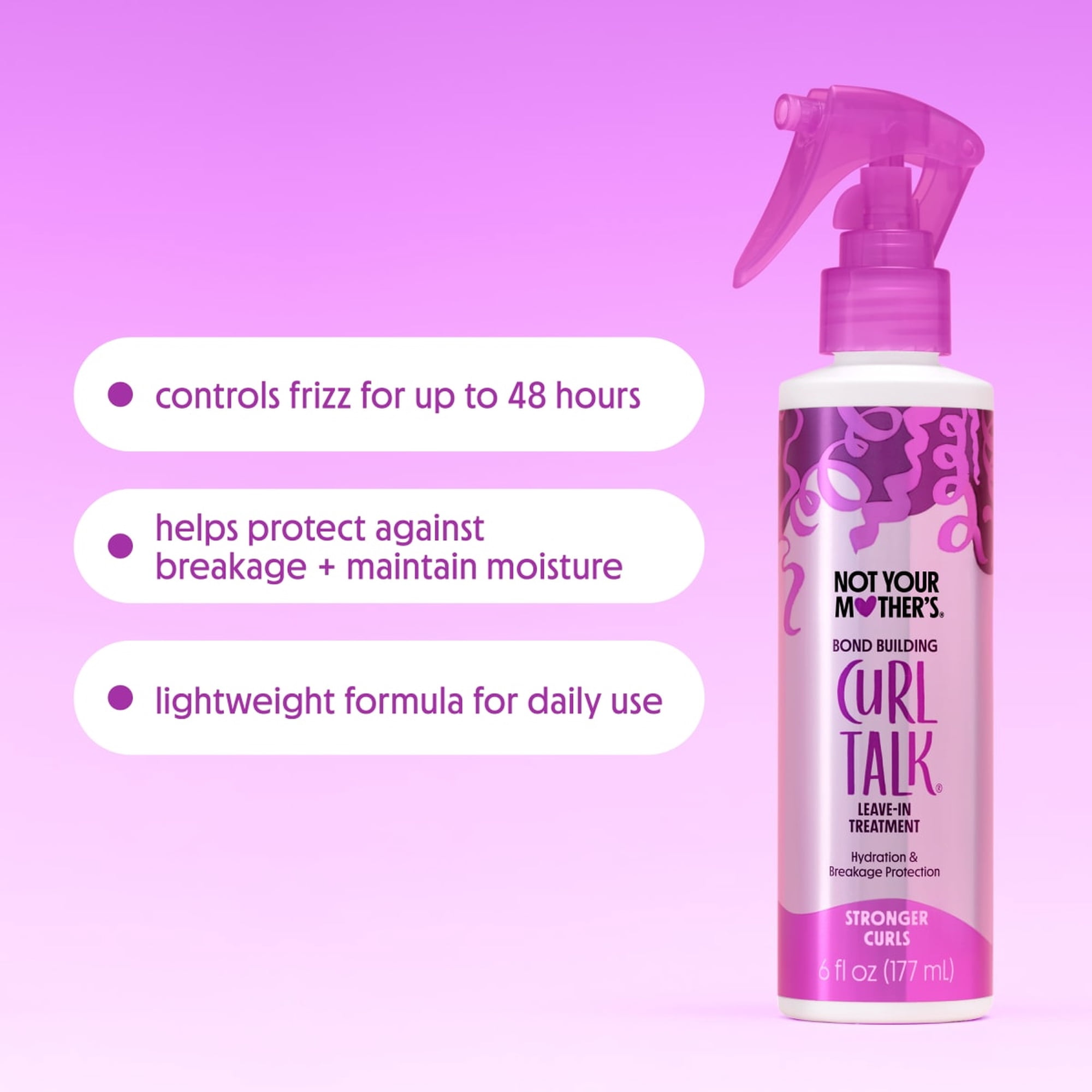 Not Your Mother's Curl Talk Leave-In Bond Building Treatment, 6 fl oz