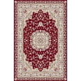 thumbnail image 2 of Centurion CY30A Medallion Burgandy Transitional Vintage Red Area Rug, 5'0"x5'0", 2 of 3