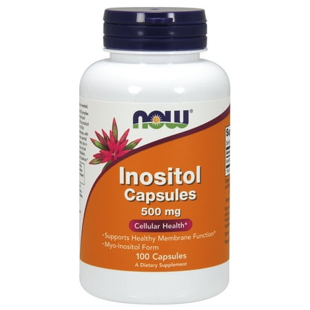 NOW Supplements, Inositol 500 mg, 100 Veg