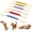 Mixed-6pcs, variant on Swabs Large Size Cat Toys with Catnip, Qtip Toy for Cats Giant, Cotton Swabs Cat Toys with Catnip, Interactive Kitty Kicker Toy for Happy, Healthy, and Active Indoor Cats
