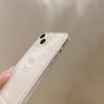 thumbnail image 4 of 3D Crystal Love Heart Sparkling Stars Clear Soft  for iPhone Case (Clear,iPhone 14 Pro Max), 4 of 6