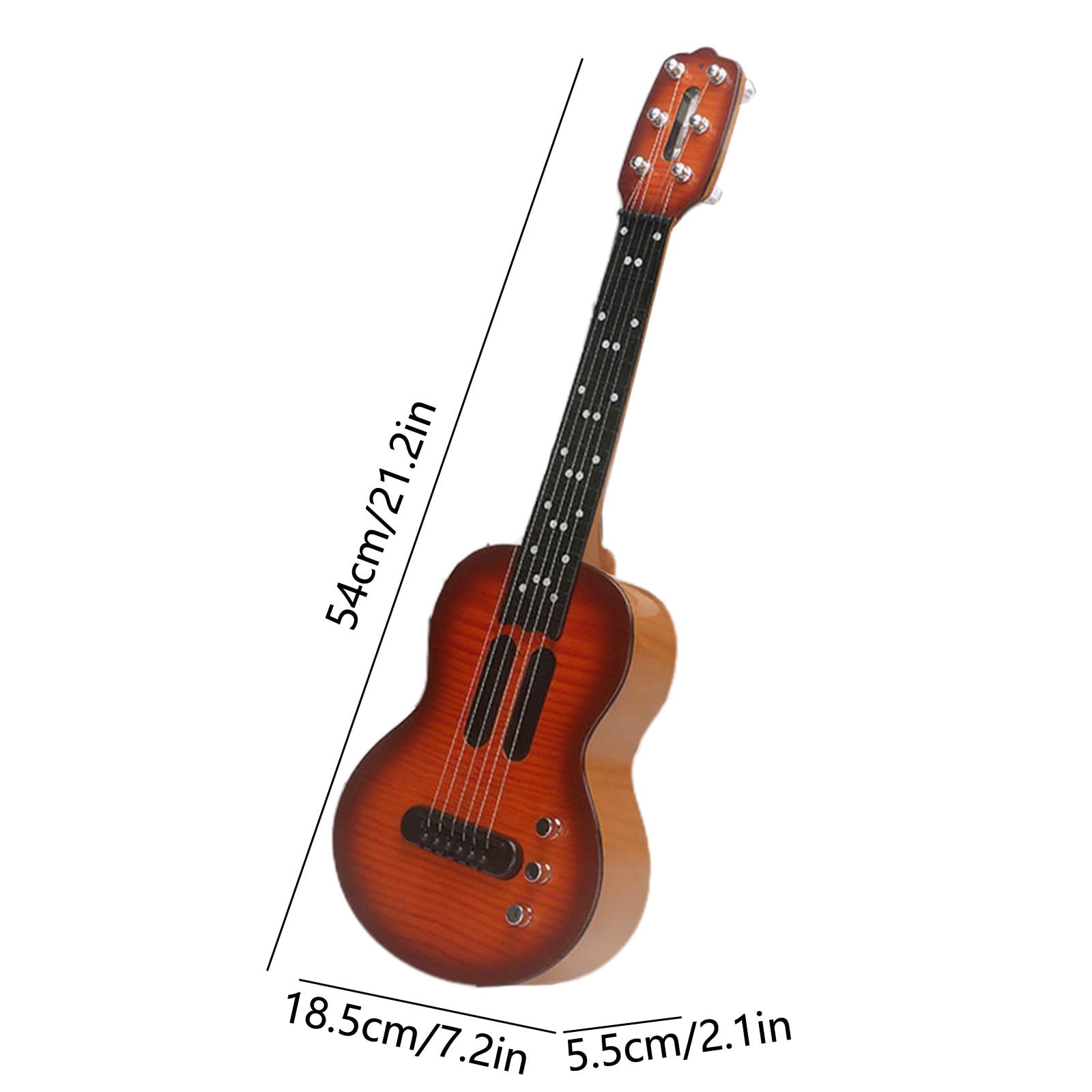 EazyTech Kids Touch-Sensitive Ukulele Guitar Toy with Realistic Tuning Buttons, Musical Learning Instrument for Early Childhood Education, Interactive Play with Sound Effects, Ideal Gift for Ages 3+