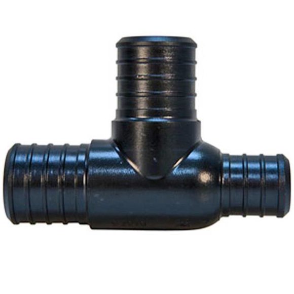 Dépendance en Espèces dans le Monde Entier UP444A5 0,75 x 0,3 x 0,75 Po PEX Plastic Tee Poly