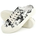 thumbnail image 6 of JENN ARDOR Women Canvas Backless Slip On Mules Shoes, 6 of 6