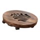 thumbnail image 5 of Bandeja móvil para macetas, soporte de madera con ruedas para macetas, ajustable, para uso interior y exterior. Estilo A de 21 cm, 5 of 8