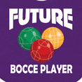 thumbnail image 4 of Inktastic Future Bocce Player Boys or Girls Baby Bib, 4 of 4