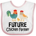 thumbnail image 3 of Inktastic Future Chicken Farmer Childs Boys or Girls Baby Bib, 3 of 4
