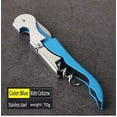 thumbnail image 2 of Professional Waiter Corkscrew Wine Openers Set (2 PCS),Upgraded With Heavy Duty Stainless Steel Hinges Wine Key for Restaurant Waiters, Sommelier, Bartenders (Blue 2 Packs), 2 of 5