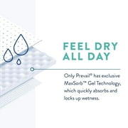 Prevail Maximum Absorbency Incontinence Male Guards, One Size, 14-Count (Pack of 9)