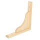 thumbnail image 1 of Soporte de pared triangular de madera, soporte de estante triangular, soportes decorativos para estantes de pared, soporte de estante de madera, soporte de estante flotante, 1 of 8