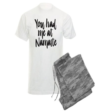 

CafePress - You Had Me At Namaste - Men s Light Pajamas