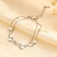 thumbnail image 3 of Pulsera de Plata para Mujer, Brazalete Elegante, Pulseras con dijes de Corazón, Joyeria para Mujer, Regalos para Ella, 3 of 4