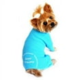thumbnail image 2 of Dog Thermal Pajamas - SWEET DREAMS Embroidered Long Johns Small, 2 of 4
