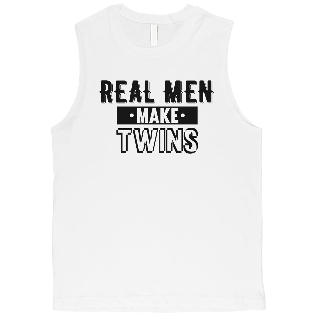 Twins Mens White Muscle Shirt - Walmart 