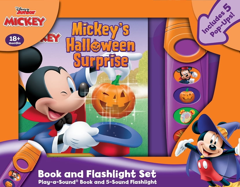 Disney Junior Mickey Mouse Clubhouse Mickey's Halloween Surprise Book