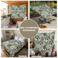 thumbnail image 6 of Green Tropical Leaves Tapestry for Bedroom Wall Hanging Tapestry, Summer Palm Trees Botanical Ceiling Backdrop Tapestries Poster Blanket Wall Decor for Teens Room Living Room Dorm 39" x 59", 6 of 8