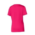 thumbnail image 6 of Sport-Tek Ladies PosiCharge Tough Tee-XS (Pink Raspberry), 6 of 6
