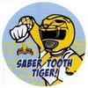 Power Rangers Saber Tooth Tiger Yellow Ranger Button PB4544