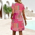 thumbnail image 5 of Summer Dresses for Women Hawaiian Boho Dresses Fashion Travel Cruise Outfits Beach Vacation Clothes Sundress Dress with Pockets, 5 of 6