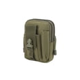 thumbnail image 2 of Yhmxh Riñonera táctica deportiva militar para exteriores, cinturón de estrategia deportiva, monedero, funda para teléfono móvil de 6 pulgadas, riñonera de estrategia militar para aficionados., 2 of 5