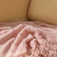 thumbnail image 4 of ROSEKIND Diamond Textured Tassel Throw Blanket, Soft Knitted Decorative Blankets 60X80inch., 4 of 6