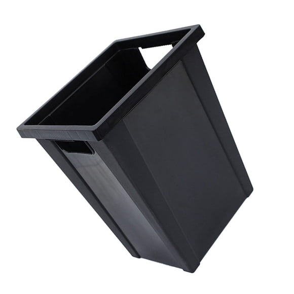 CRAFTHROU 1Ud Florero Negro De Plástico Simple Para Decorar Escritorios Y Balcones