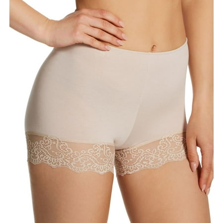 Women s Only Hearts 51808 So Fine Lace Boyshort Panty (Tinted M)