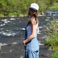 thumbnail image 3 of On The Way Embroidered Trucker Hat, Two-Tone Snapback Cap, Unisex Adjustable Baseball Hat for Streetwear, Travel, and Everyday Fashion, Perfect for Casual and Outdoor Wear, 3 of 5