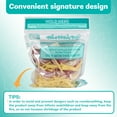 thumbnail image 5 of 20 × Microwave Steam Cooking Bags Large Size Steam Food Storage Bags Disposable Microwave Steam Cooking Bags for Vegetables, Potatoes and Meat, Easy to Use, 5 of 6
