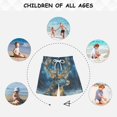 thumbnail image 6 of joogoo Kids Boys Swim Trunks Reindeer Starry Night Beach Board Shorts Drawstring Swimsuit Kid Teen M, 6 of 6