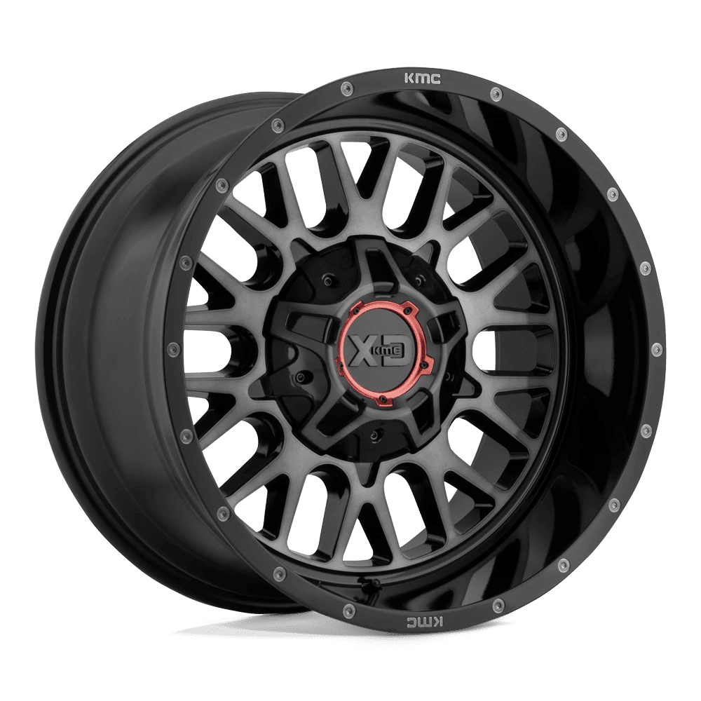 XD Aluminum Rim XD842 SNARE 20X10in Gloss Black Gray Tint Finish