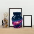 thumbnail image 4 of MUKTIVE Galaxy Pink Urns for Female Ashes Adult Man and Women, Blue Urn for Ashes Adult Male 3 Inch, Dad Cremation Urn, Keepsake Burial Urns, Memorial Gifts for Loss of Mom Funeral, 4 of 7