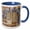 Blue/White, variant on 3drose, Spain, Andalusia, Seville. Plaza De Espana., 11oz Mug