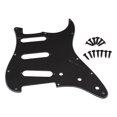 thumbnail image 1 of Pickguard kusrkot Pick tornillos de montaje para guitarra eléctrica Black Negro, 1 of 8