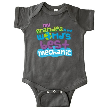 

Inktastic Mechanic Grandpa Gift Gift Baby Boy or Baby Girl Bodysuit