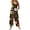 Green, variant on Womens Halloween Jumpsuits Candy Skull Halter Backless Spooky Overalls Castle Skeleton Wide Leg Funny Rompers, 2XL