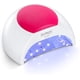 thumbnail image 1 of Lámpara de secado de uñas UV LED, secador de uñas automático profesional portátil de 48 W con 33 luces LED, 4 temporizadores: 10 s/30 s/60 s/90 s, 1 of 5