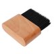 thumbnail image 2 of Cepillo para el cabello roto, cerdas suaves, mango de madera, cepillo profesional para el cuello, para salones y hogar., 2 of 14