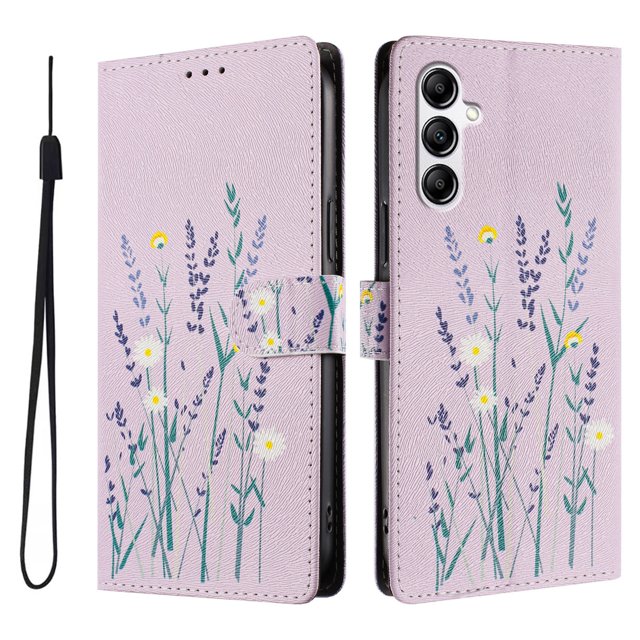 FOXDOCK Funda Tipo Cartera para Samsung Galaxy A14 4G/5G con Soporte y Correa – Diseño de Patrones Lindos