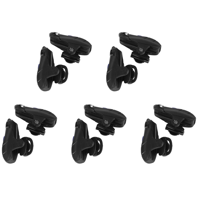 10X Mobile Game Controller Gamepad L1R1 Trigger Aim Button Joystick for PUBG Up to 30 Clicks per Second,10 x Game trigger 5 x Charging cable,black