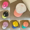 thumbnail image 4 of Baby Kids Baseball Hat Letter C Summer Kids Caps Adjustable Embroidered Cap Sun Protection Hats for Baby Girls Boys Girls, 3-8T, 4 of 4