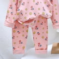 thumbnail image 4 of Girls Pajamas Kids Soft Cute Cotton Long Sleeve 2 Piece Stretchy Snug Fit Pjs Set For Girls,6-12 Months 12-24 Months 2t 3t 4t 5t 6t 7t 8t 9t Children(Yellow,8-9 Years), 4 of 5