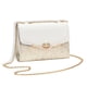 thumbnail image 3 of Mujer Messenger Bags Sequinas de moda Moda Single Shoulder PU Cadena de cuero bolsillo de bolos móvil Flip Bolsas Crossbody Regalos Tipo blanco1 Inevent AP008901-03, 3 of 7